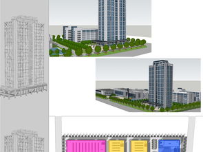 工业厂房设计资源全攻略 从SU模型、CAD图纸到彩平图一站式获取与应用